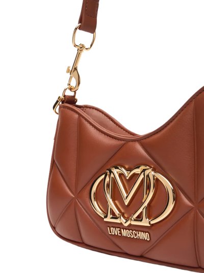 THE EMBOSSED Q HOBO SHOULDER BAG